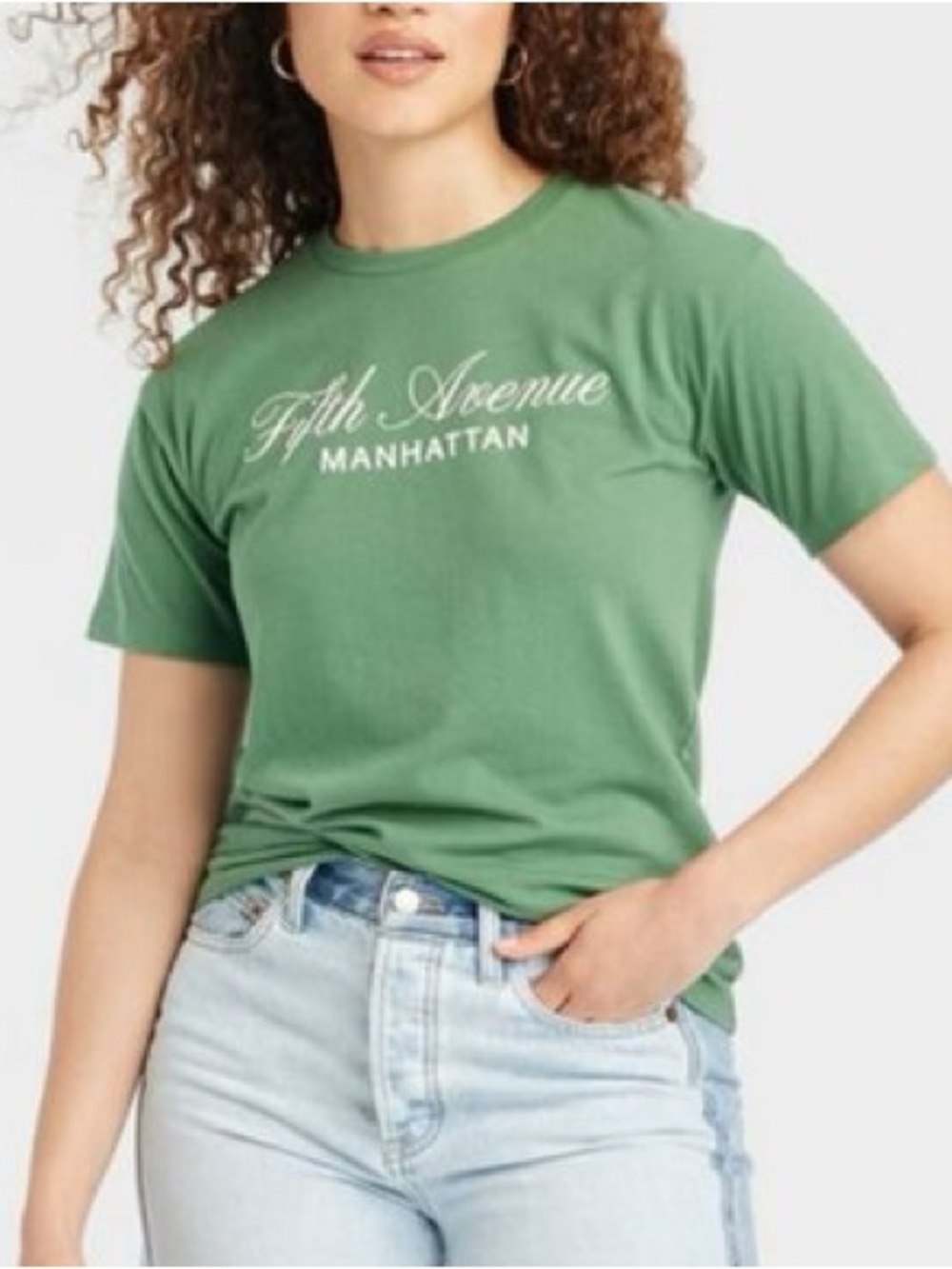Grayson Threads Green 'Fifth Avenue Manhattan' Short Sleeve Tee